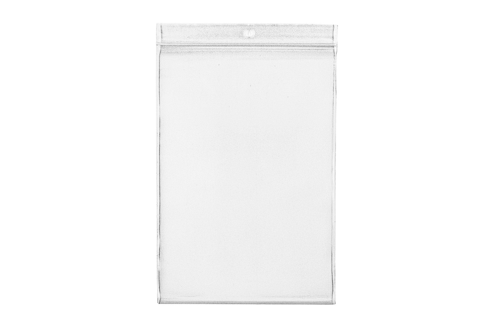 Clear plastic LDPE resealable zip top bag