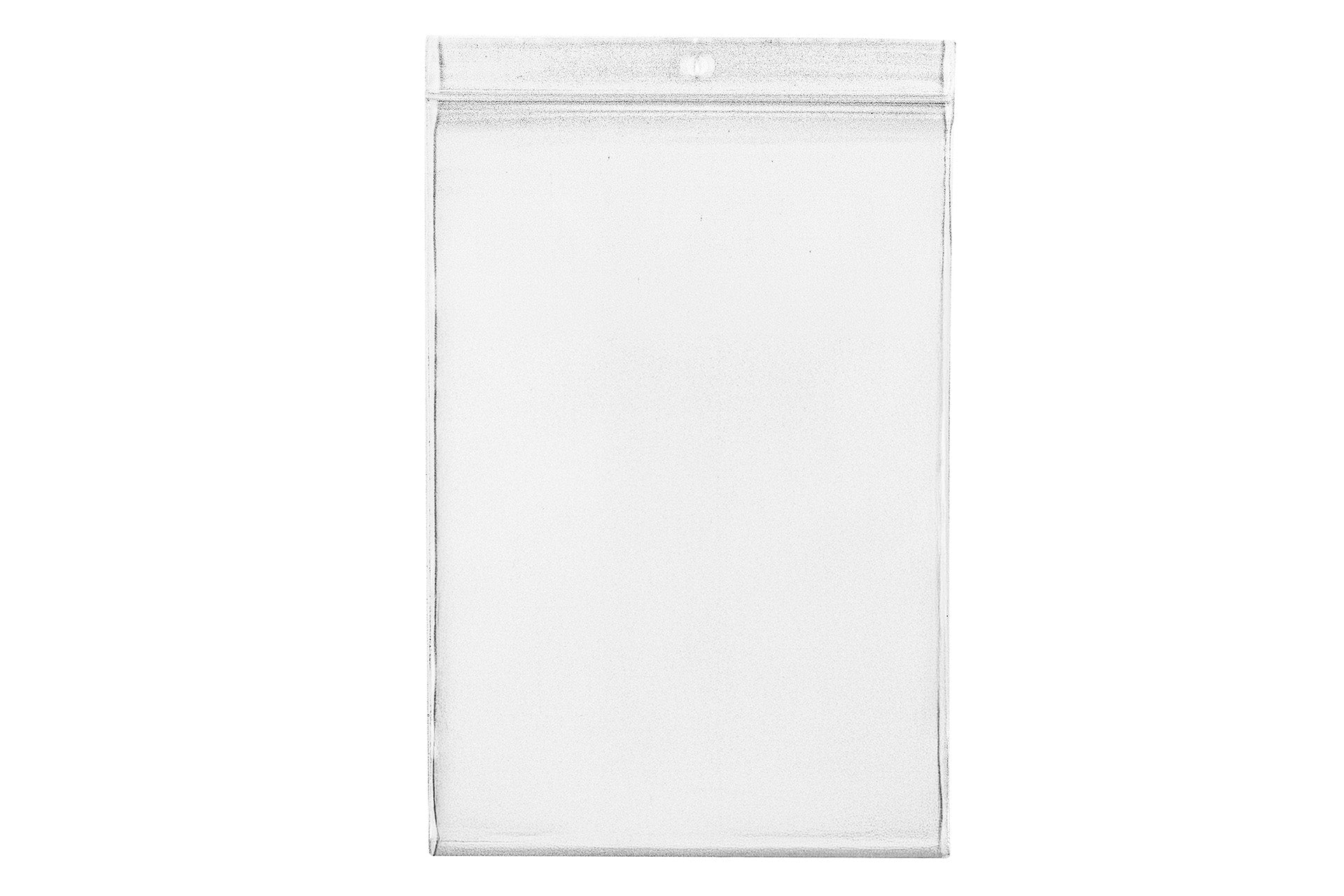 Clear plastic LDPE resealable zipper closure bag 